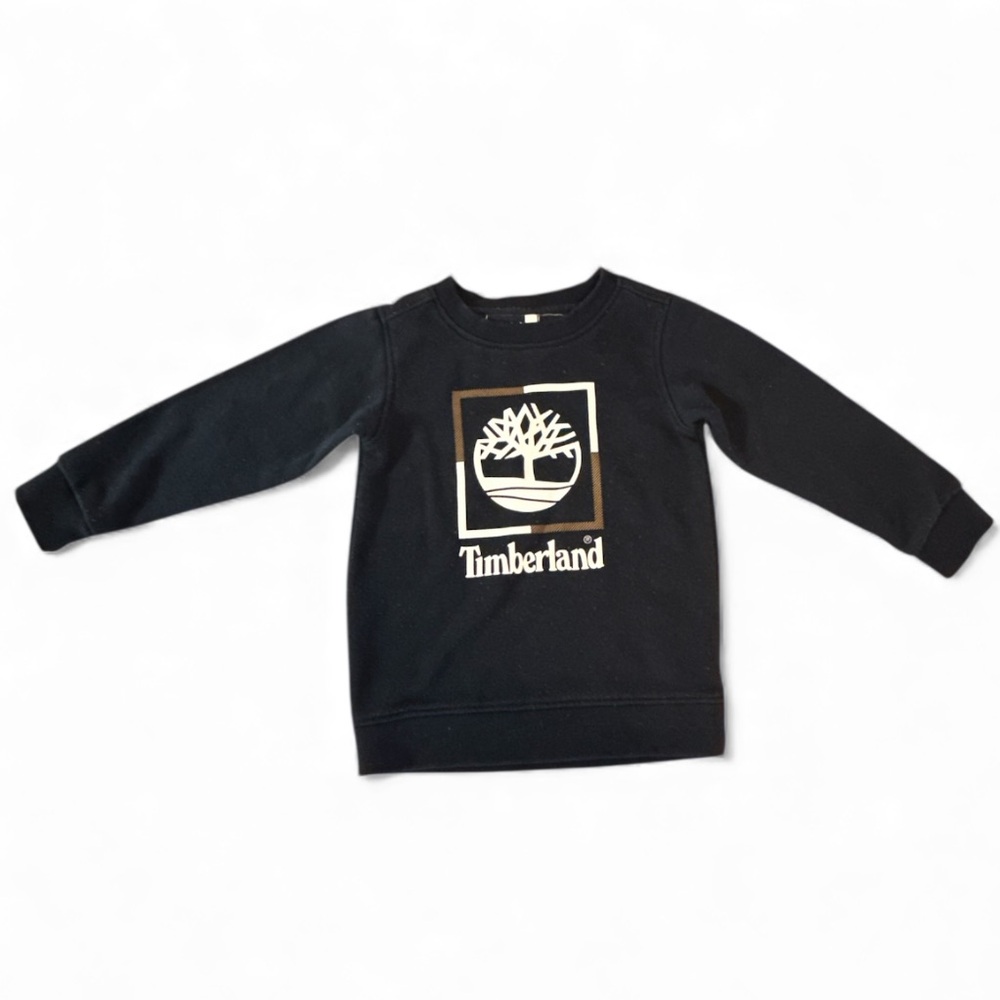 Timberland Navy Blue and White Kids Sweatshirt
